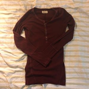 Hollister long sleeve shirt